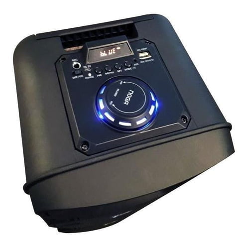 Parlante Torre Inalambrico Bluetooth Karaoke Luz Led Noga Ngl-430bt - Imagen 2