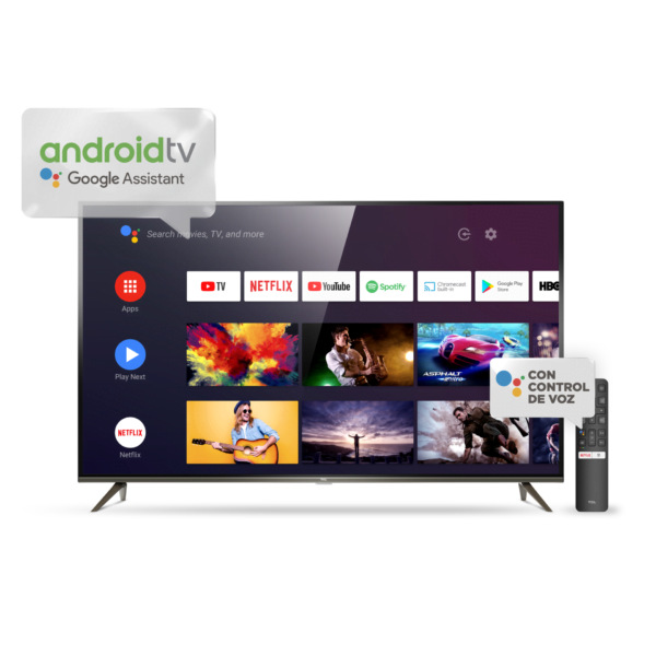 Smart Tv Led Android Tcl 4k Ultra Hd L55p8m