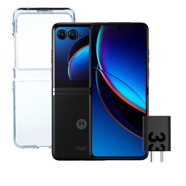 Celular Moto Razr 40 Ultra Negro 12 GB RAM 512 GB Dual Sim