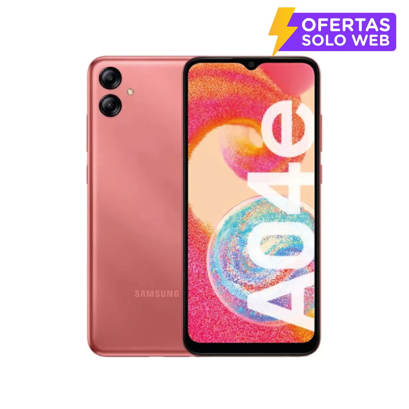 Celular Samsung Galaxy A04e 32GB Coral/Cooper 3 GB RAM