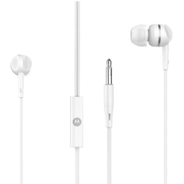 Auriculares Motorola Earbuds 105 White