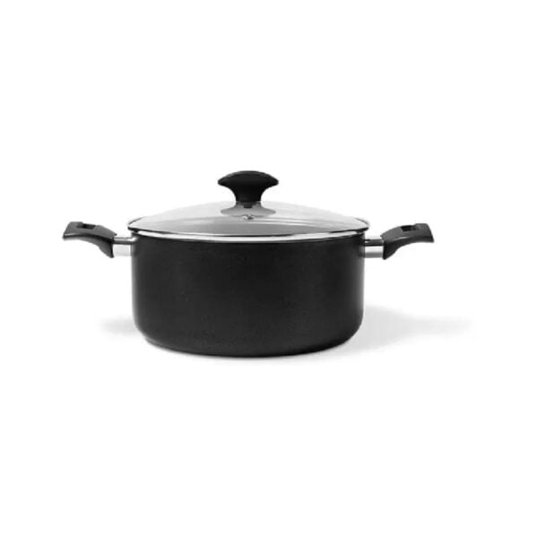 Bateria de Cocina Aluminio Juego Brinox Masala 7 Piezas Teflon Negro - Imagen 3