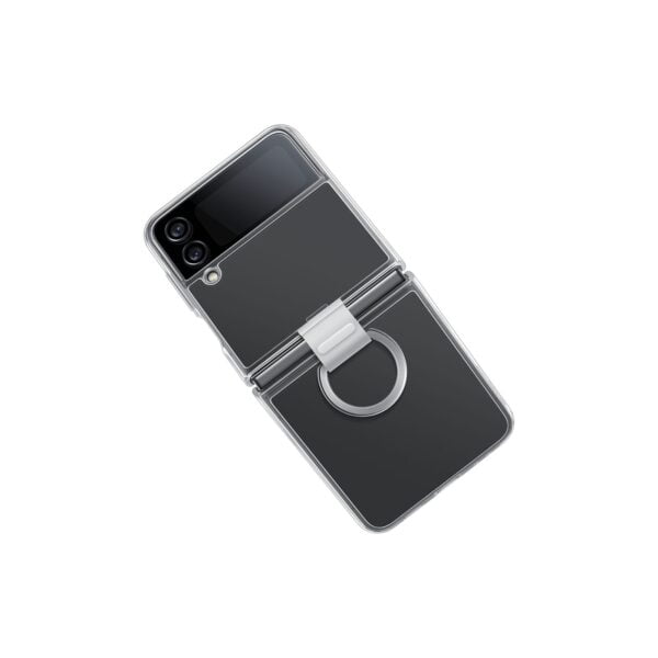 Funda Samsung Galaxy Z Flip4 Clear Cover with Ring - Imagen 3