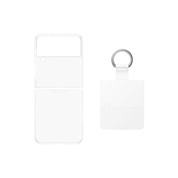 Funda Samsung Galaxy Z Flip4 Clear Cover with Ring - Imagen 6