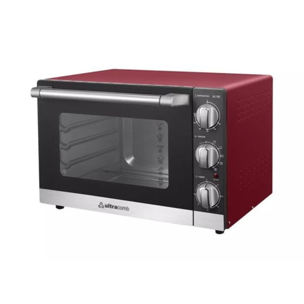 Horno de mesa electrico Ultracomb UC-70C 70L rojo/negro 220V