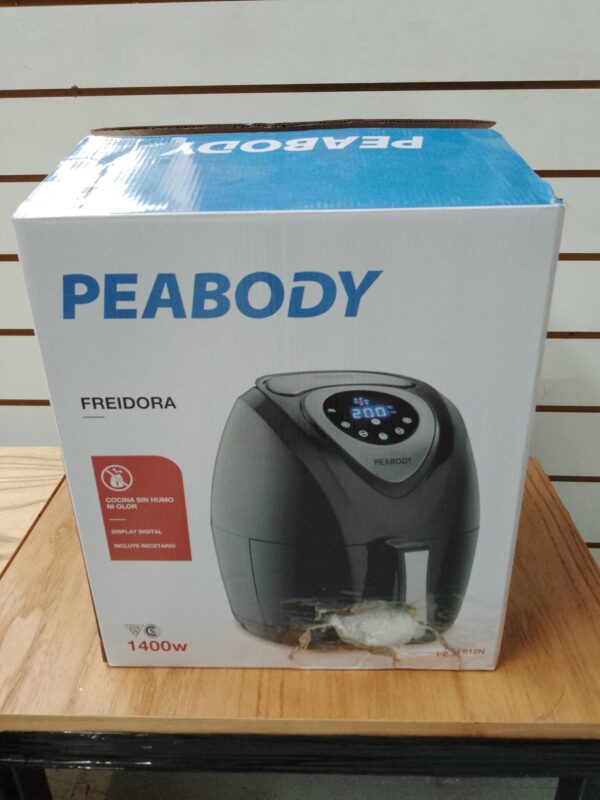 Freidora electrica sin aceite Peabody PE-AF612 Outlet - Imagen 6