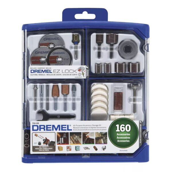 Kit Dremel de 160 Accesorios 710-RW