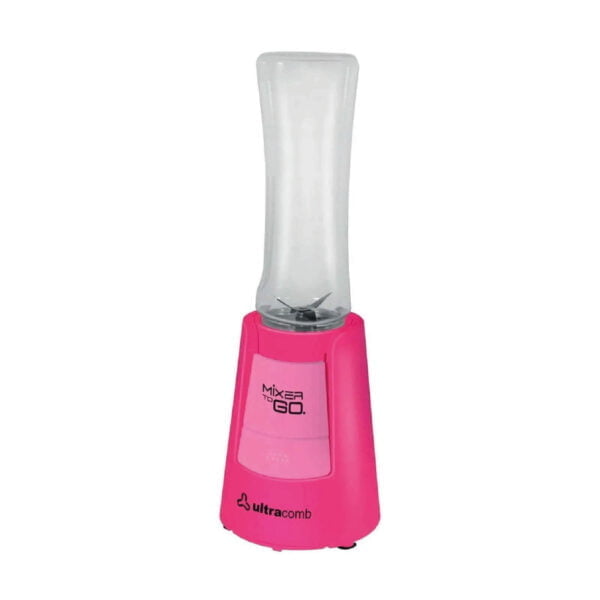 Licuadora portatil Ultracomb Mixer To Go LC-2203 600 mL Rosa