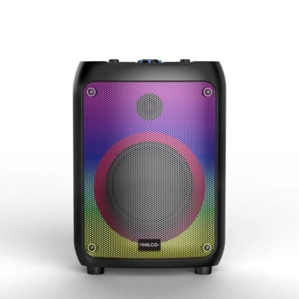 Parlante Portatil BT FULL LED PHILCO DJP15