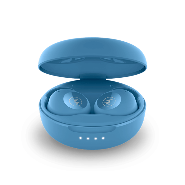 Auricular Bluetooth Motorola Moto Bud 250 con carga inalambrica