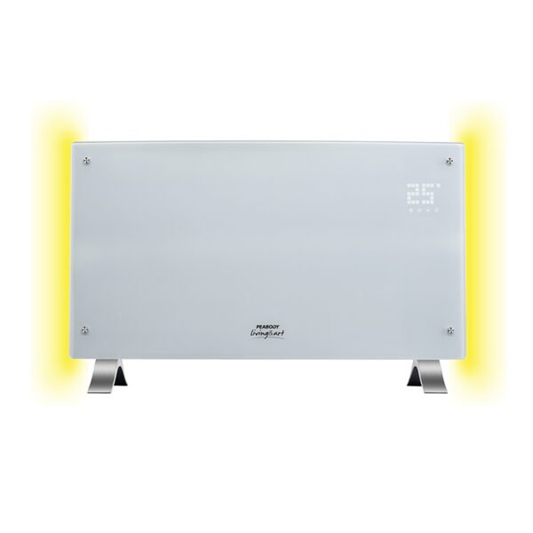 Vitroconvector digital blanco curvo Peabody Led PE-VQDL20 Outlet - Imagen 2