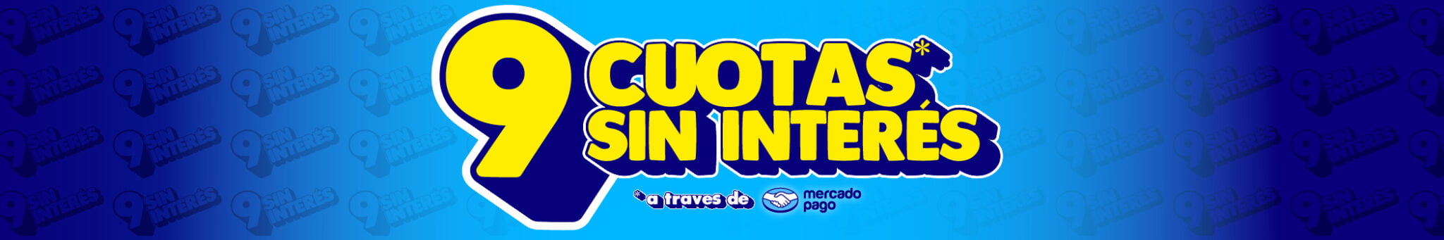 9 cuotas sin interés