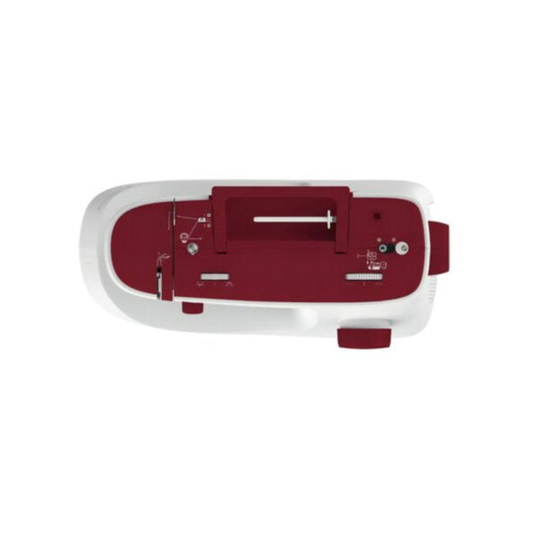 Maquina de Coser Necchi Enhebrador Automatico Blanca y Roja - Imagen 5