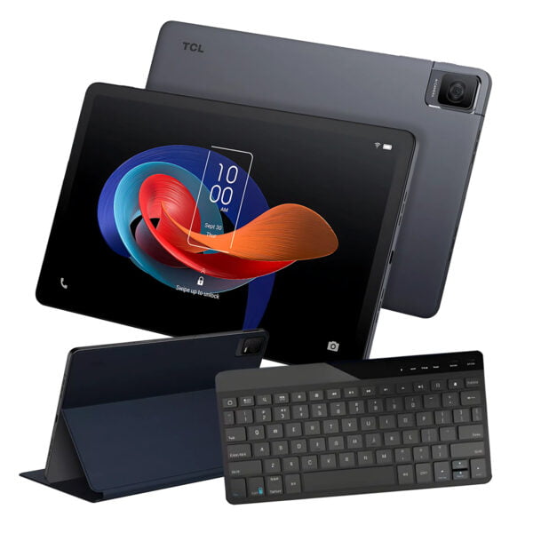 Tablet TCL Tab 10 Gen 2 Space Gray + Flipcase + KB